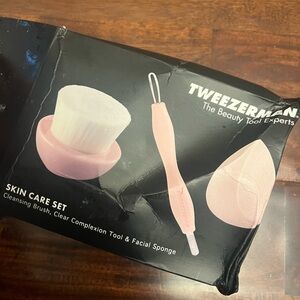 tweezerman tweezers skin care set